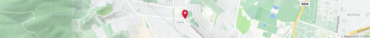 Kartendarstellung des Standorts für Apotheke am Lainzer Platz in 1130 Wien